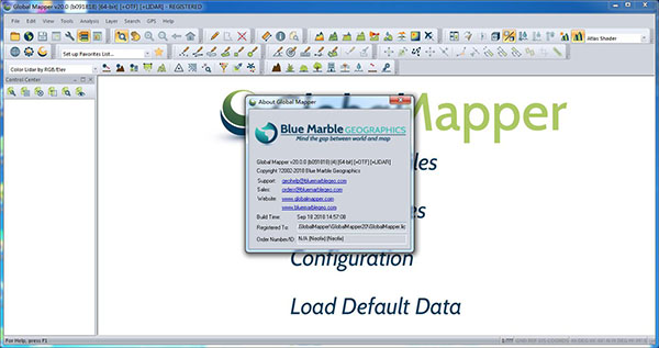 Global Mapper 20破解补丁