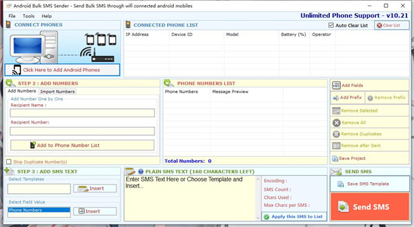 Technocom Android Bulk SMS Sender破解版