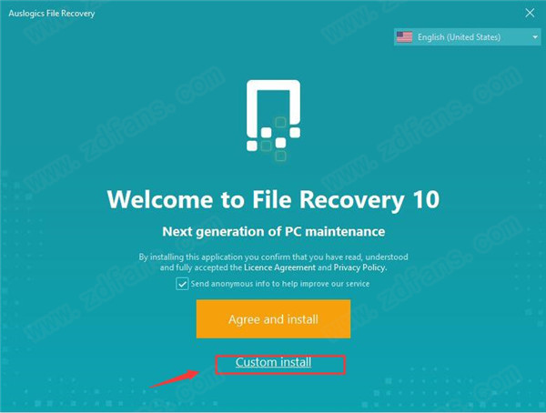 Auslogics File Recovery 10破解版-电脑文件恢复软件中文激活版下载 v10.1.0.1