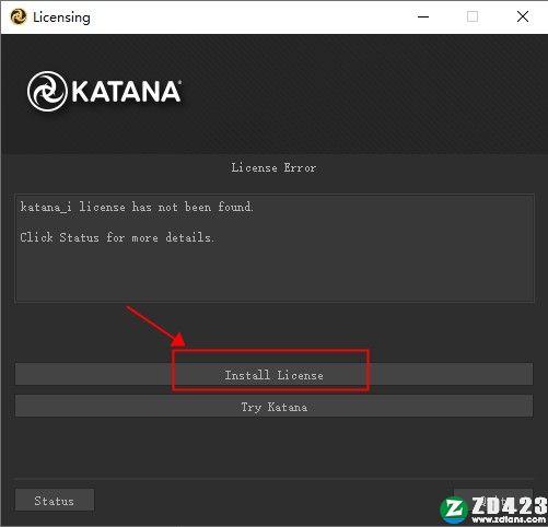 Katana 5破解补丁-Katana 5注册机下载 v1.0(附破解教程)