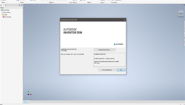Autodesk Inventor OEM 2021中文破解版下载(附安装教程+破解补丁)[百度网盘资源]