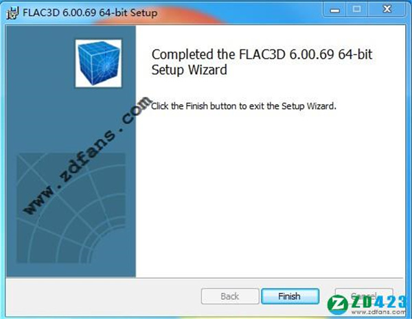 Flac3D专业破解版下载 v6.0(附安装教程+破解补丁)[百度网盘资源]