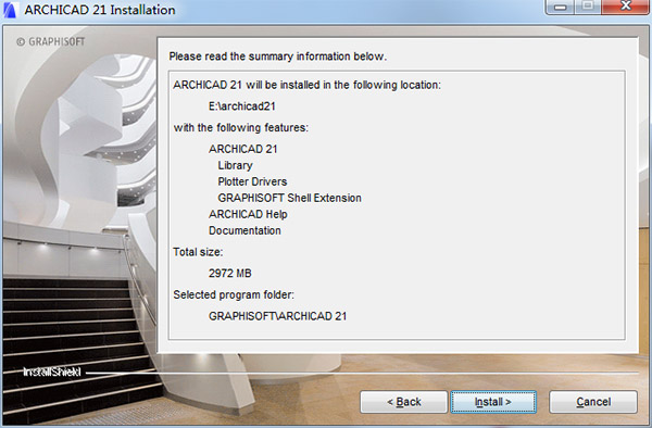 ArchiCAD 21破解版下载(附破解补丁及安装破解教程)[百度网盘资源]