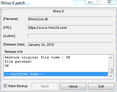 Rhinoceros 6.6中文破解版下载(附破解补丁)