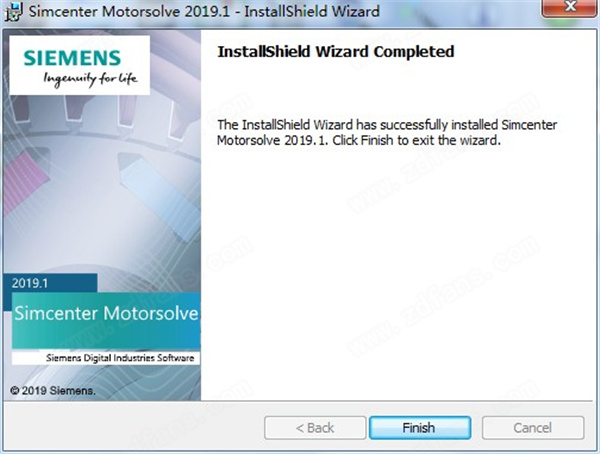 电动机设计软件-Siemens Simcenter MotorSolve 2019破解版下载(附破解补丁)[百度网盘资源]