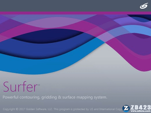 Surfer 22中文破解版-Golden Software Surfer 22永久免费版下载 v22.0(附破解补丁)[百度网盘资源]