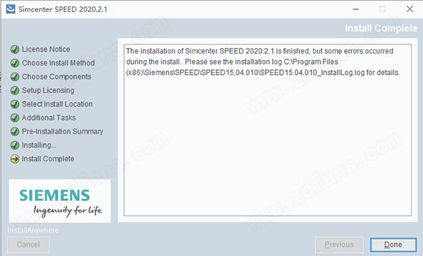 Simcenter SPEED 2020中文破解版-Siemens Simcenter SPEED 2020免费激活版下载(附破解补丁)[百度网盘资源]