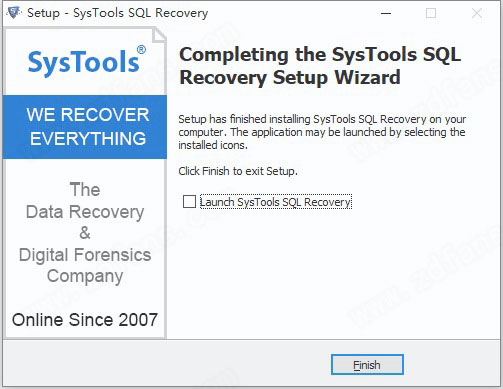 SysTools SQL Recovery 12中文破解版下载 v12.0.1(附破解补丁)