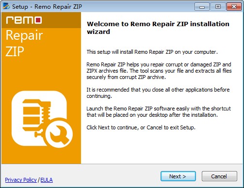 Remo Repair Zip破解版