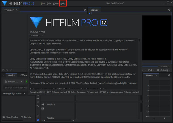 HitFilm Pro(视频编辑合成工具)下载 v12.2.8707(含破解教程)