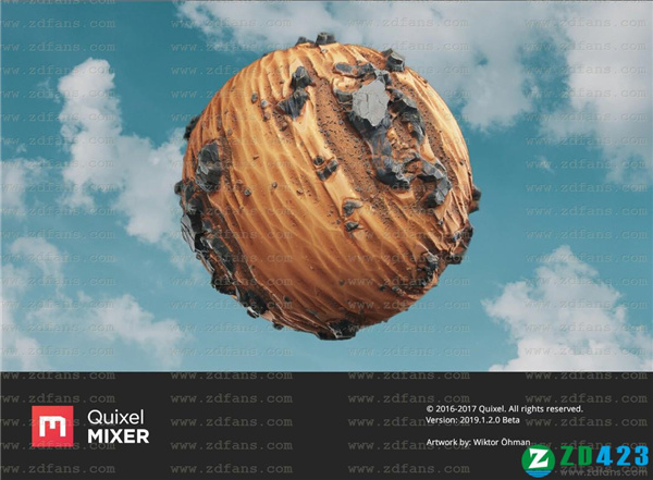 quixel mixer 2019专业破解版下载（附安装教程+破解补丁）[百度网盘资源]