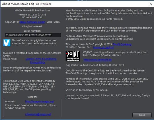 MAGIX Movie Edit Pro 2020破解版下载 v19.0.1.23(附破解补丁和教程)[百度网盘资源]