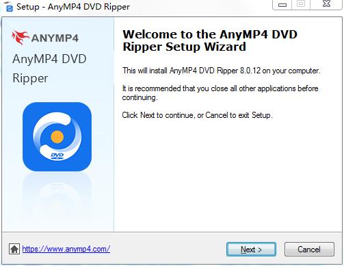 AnyMP4 DVD Ripper破解版下载 v8.0