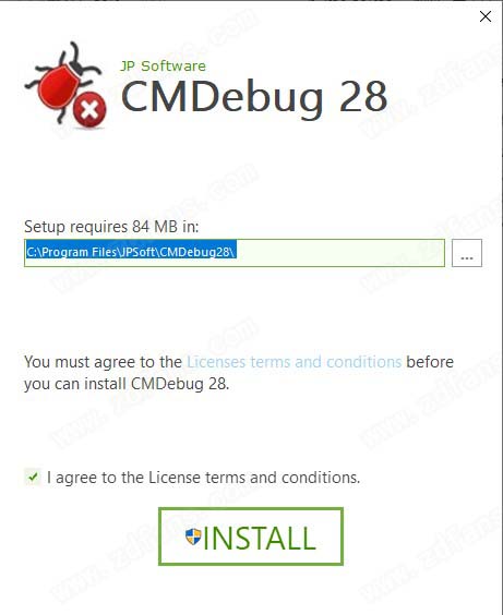 CMDebug 28中文破解版-JP Software CMDebug 28永久免费版下载(附破解补丁)