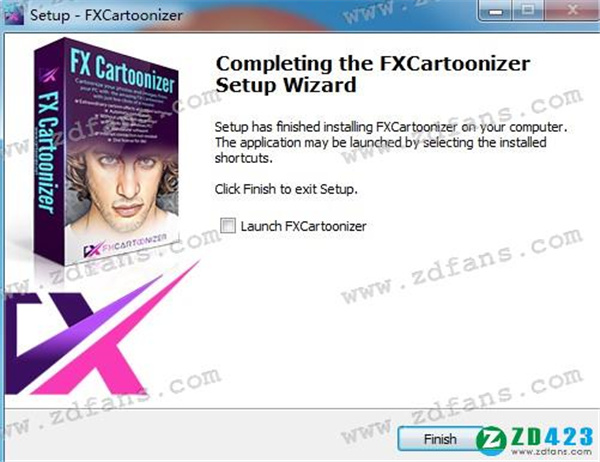 FX Cartoonizer(图片转换工具)破解版下载 v1.3.1