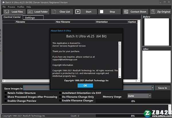 Batch It Ultra 6破解版-Batch It Ultra 6中文免费版下载 v6.25(附破解补丁)