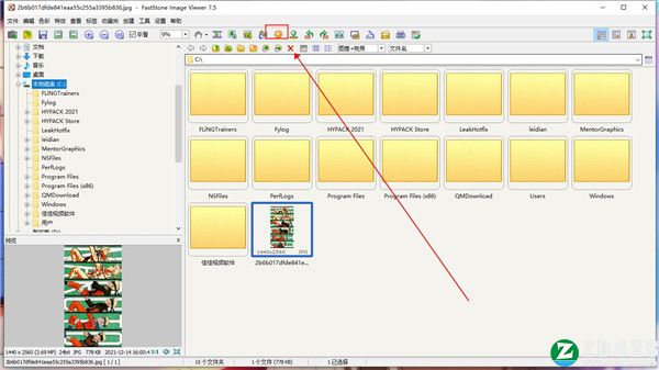 faststone image viewer 7.5破解版-faststone image viewer 7.5中文激活版下载 v7.5(附安装教程)