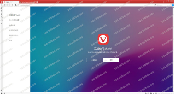 Vivaldi浏览器中文绿色版