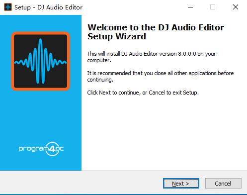 Program4Pc DJ Audio Editor破解版下载 v8.0(附破解教程)