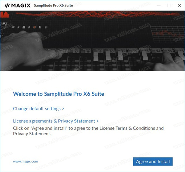 MAGIX Samplitude Pro X6 Suite中文破解版下载 v17.0.0.21171(附安装教程+破解补丁)[百度网盘资源]