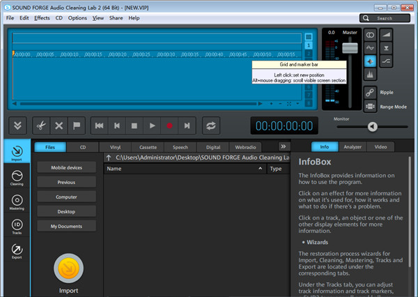 SOUND FORGE Audio Cleaning Lab绿色版下载 v24.0.0.8