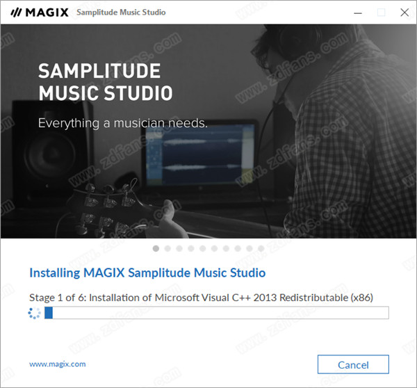 MAGIX Samplitude Music Studio 2019破解版 v24.0.0.36下载(附破解补丁及教程)[百度网盘资源]