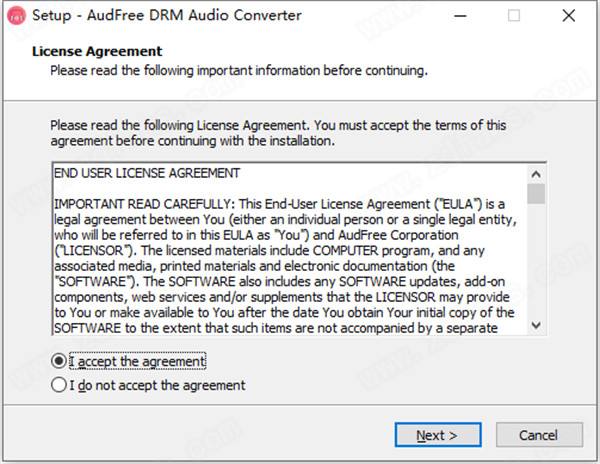 AudFree DRM Audio Converter中文破解版 v2.3.0下载(附破解补丁)
