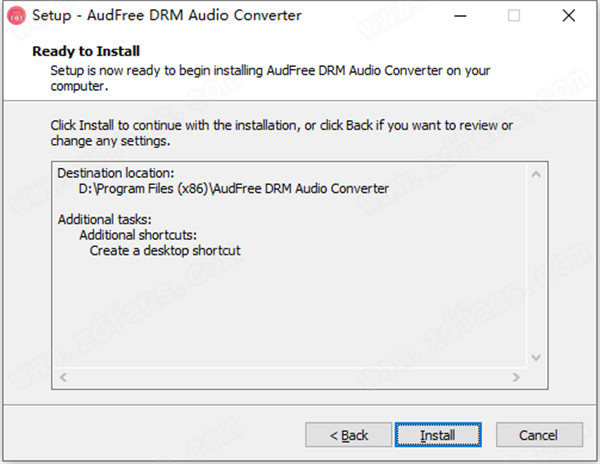 AudFree DRM Audio Converter中文破解版 v2.3.0下载(附破解补丁)