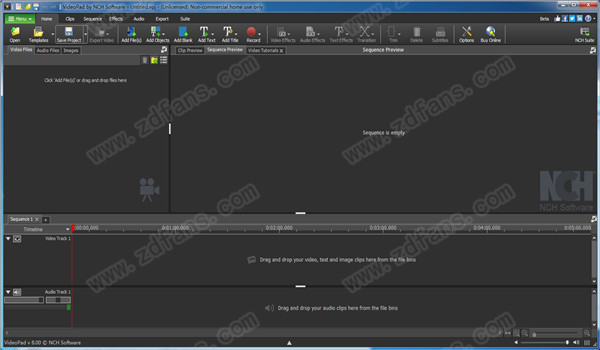 VideoPad Video Editor