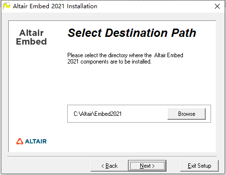 Altair Embed 2021破解补丁-Altair Embed 2021破解文件下载(附破解教程)