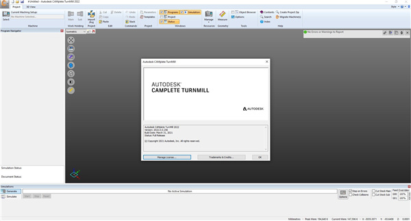 CAMplete TurnMill 2022中文破解版-Autodesk CAMplete TurnMill 2022免费激活版下载(附安装教程+破解补丁)[百度网盘资源]