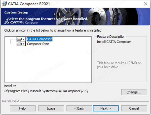 CATIA Composer 2021破解版下载-DS CATIA Composer R2021中文破解版下载(附破解补丁)[百度网盘资源]