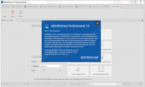 Able2Extract Professional 16(pdf编辑转换器)破解版