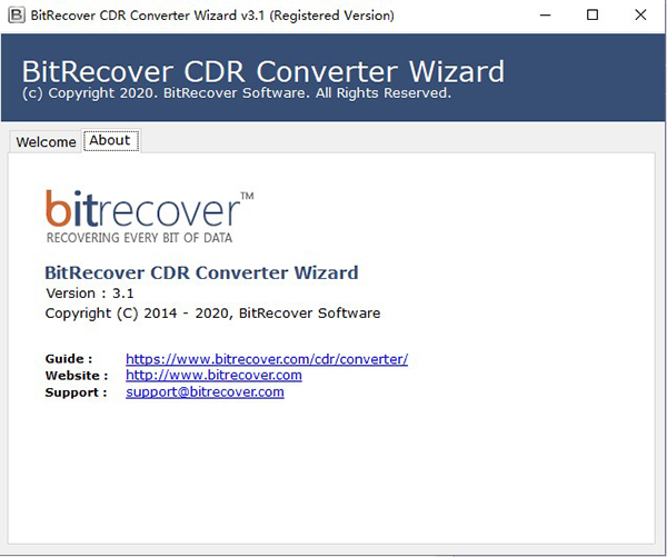 BitRecover CDR Converter Wizard(CDR转换器)下载 v3.1破解版