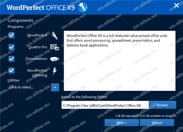 Corel WordPerfect Office X9完美破解版 v19.0.0.325下载(附注册机)[百度网盘资源]