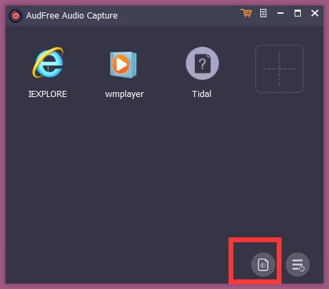 AudFree Audio Capture_音频录制工具下载 v2.5.0.25官方版