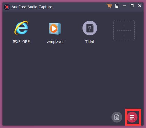 AudFree Audio Capture_音频录制工具下载 v2.5.0.25官方版