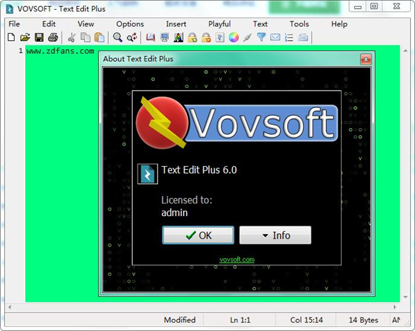 Text Edit Plus破解版下载_VovSoft Text Edit Plus已注册版下载v6.0(附破解补丁和教程)
