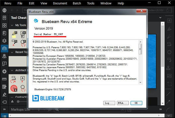 Bluebeam Revu eXtreme(PDF编辑器)2019破解版下载 v2019.0(附破解补丁和教程)[百度网盘资源]
