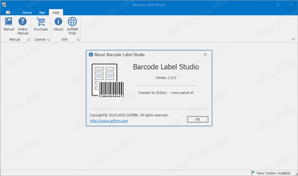 条形码标签制作软件-Barcode Label Studio中文破解版 v2.0.0下载(附破解补丁)