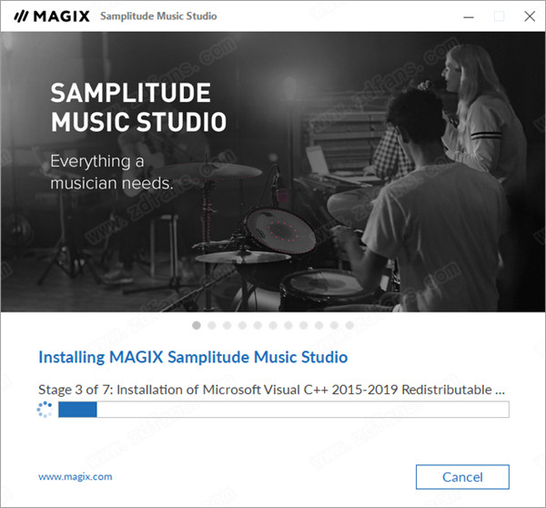 MAGIX Samplitude Music Studio 2021破解版 v26.0.0.12下载(附破解补丁)[百度网盘资源]