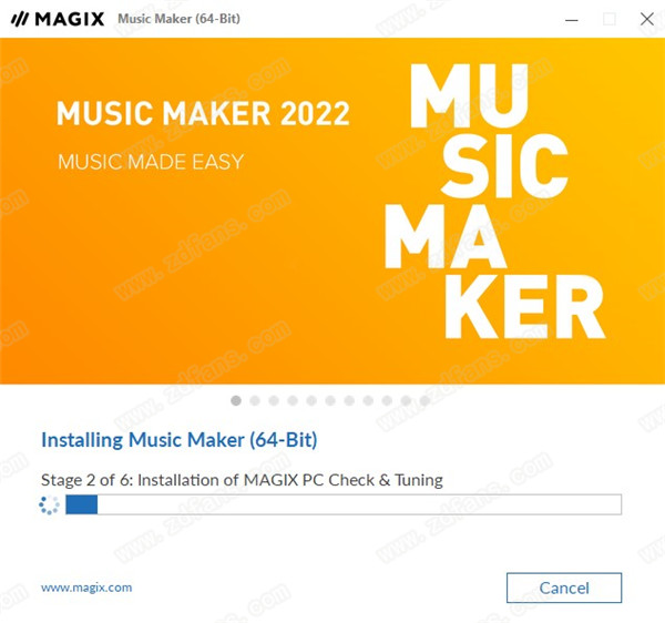 MAGIX Music Maker 2022中文破解版-MAGIX Music Maker 2022永久激活版下载 v30.0.0.11(附安装教程)