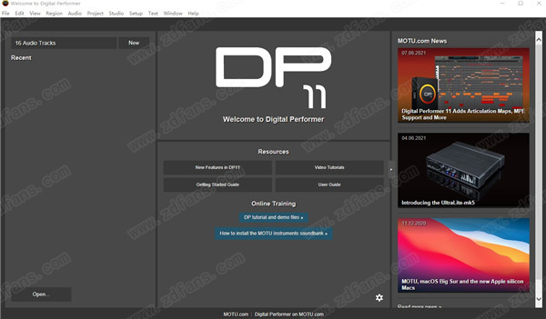 MOTU Digital Performer 11破解版