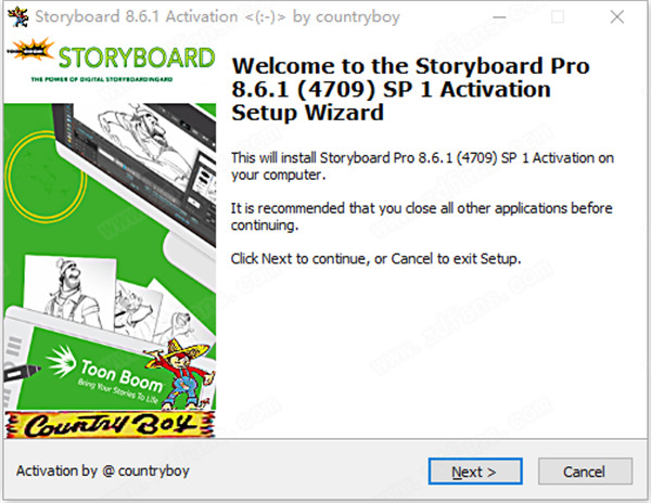 Toon Boom Storyboard Pro 8破解版 v8.6.1下载(附破解补丁)