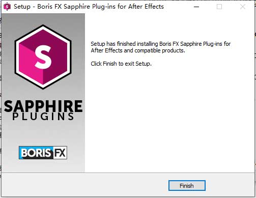 Sapphire 2021破解版-BorisFX Sapphire(AE蓝宝石插件)下载 v2021.0[百度网盘资源]