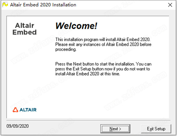 Altair Embed 2020破解版下载-Altair Embed 2020.0中文破解版 64位下载(附破解补丁)[百度网盘资源]
