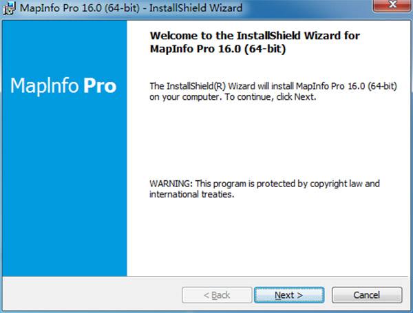 MapInfo Pro 16破解版 下载(附破解补丁及安装破解教程)[百度网盘资源]