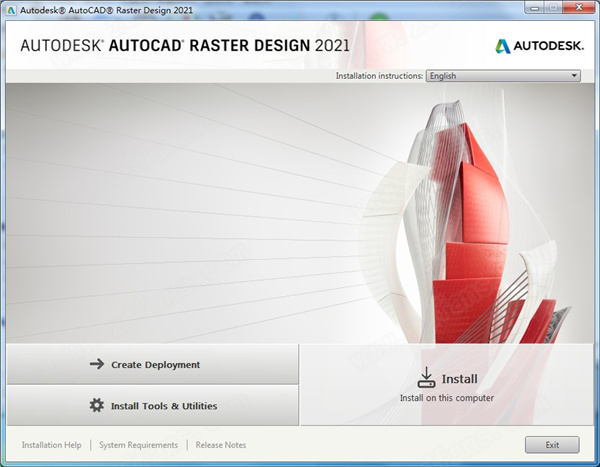 AutoCAD Raster Design 2021中文破解版下载(附安装教程)[百度网盘资源]