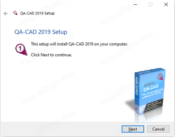 Guthrie QA-CAD 2019破解版 A.76下载(附破解补丁)