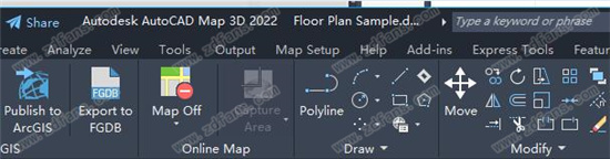 AutoCAD Map 3D 2022破解版-Autodesk AutoCAD Map 3D 2022中文激活版下载(附破解补丁+破解教程)[百度网盘资源]